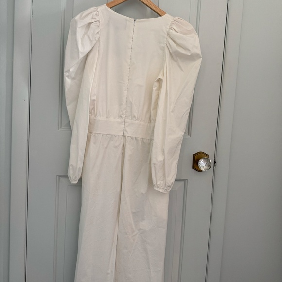 Monica Nera White Midi Dress - Picture 3 of 3